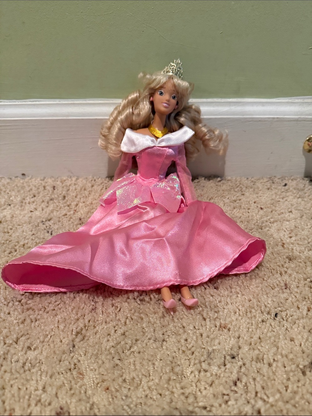 Disney Pink Princess Fashion Doll with Blonde Hair